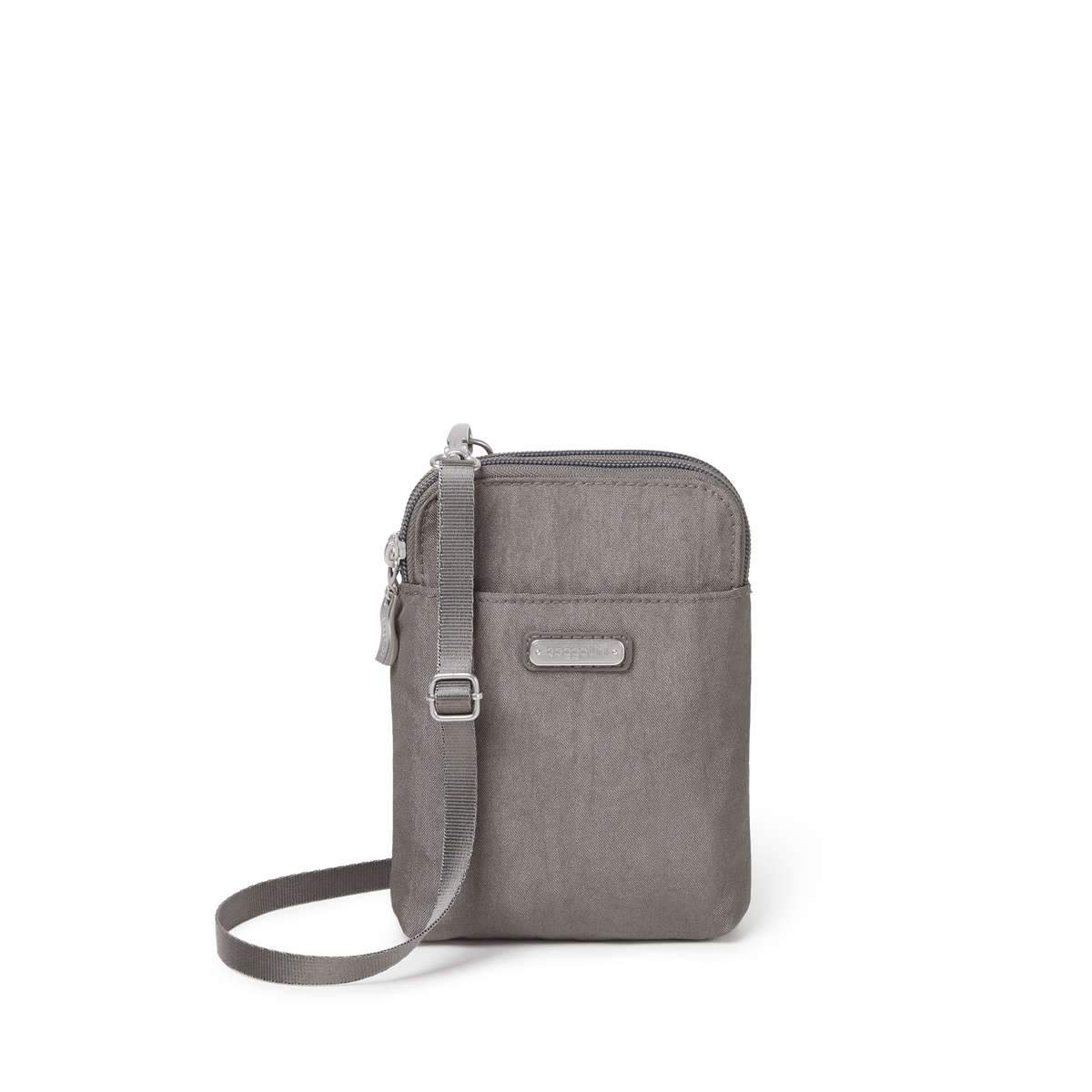 Baggallini Cross-Body Bag Sterling Shimmer Baggallini Take Two RFID Bryant Crossbody
