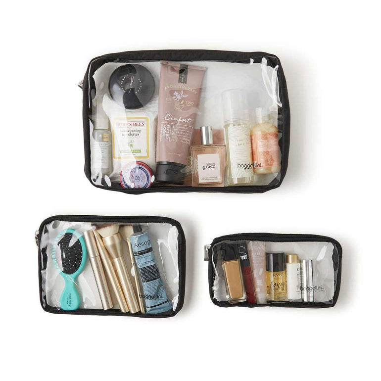 Baggallini Travel Accessories Baggallini Clear Travel Pouches