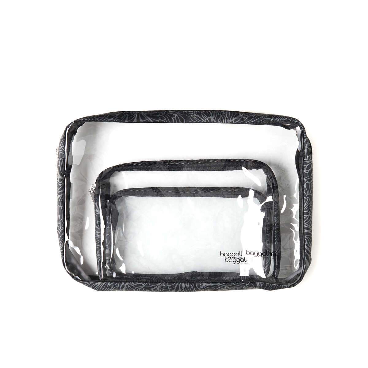 Baggallini Travel Accessories Baggallini Clear Travel Pouches