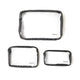 Baggallini Travel Accessories Midnight Blossom Baggallini Clear Travel Pouches
