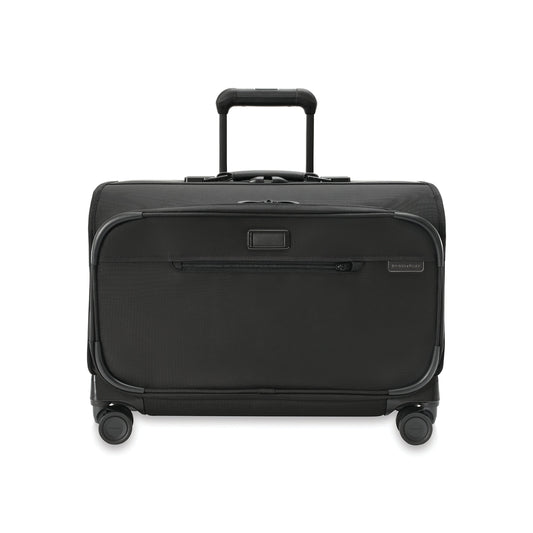 Briggs & Riley Garment Bag Black Briggs & Riley Baseline Wide Carry-On Wheeled Garment Spinner