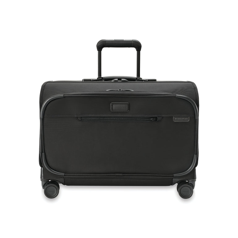 Briggs & Riley Garment Bag Black Briggs & Riley Baseline Wide Carry-On Wheeled Garment Spinner