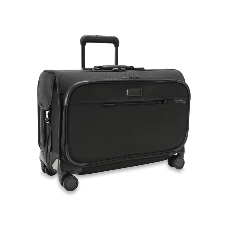Briggs & Riley Garment Bag Black Briggs & Riley Baseline Wide Carry-On Wheeled Garment Spinner