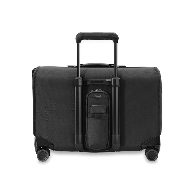 Briggs & Riley Garment Bag Black Briggs & Riley Baseline Wide Carry-On Wheeled Garment Spinner