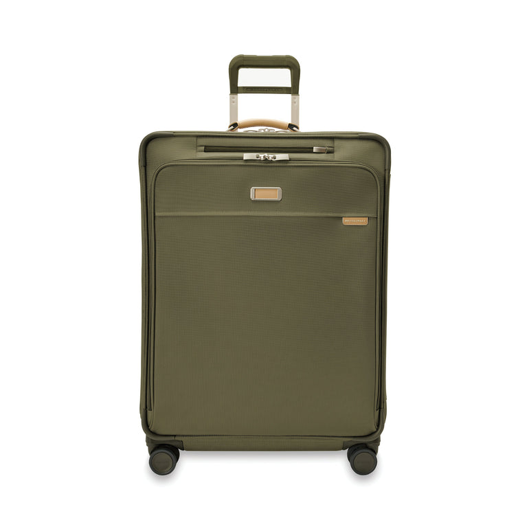 Briggs & Riley Luggage Olive Briggs & Riley Baseline Large Expandable Spinner Luggage