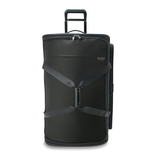 Briggs & Riley Wheeled Duffle Black Briggs & Riley Baseline Large Two-Wheel Duffle