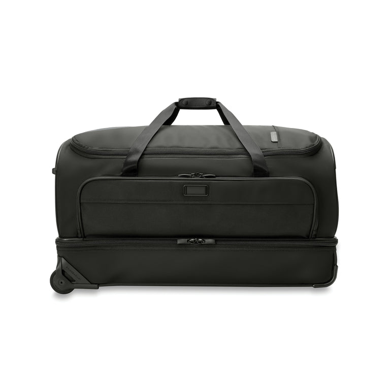 Briggs & Riley Wheeled Duffle Black Briggs & Riley Baseline Large Two-Wheel Duffle