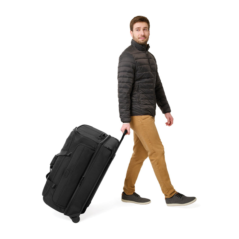 Briggs & Riley Wheeled Duffle Black Briggs & Riley Baseline Large Two-Wheel Duffle