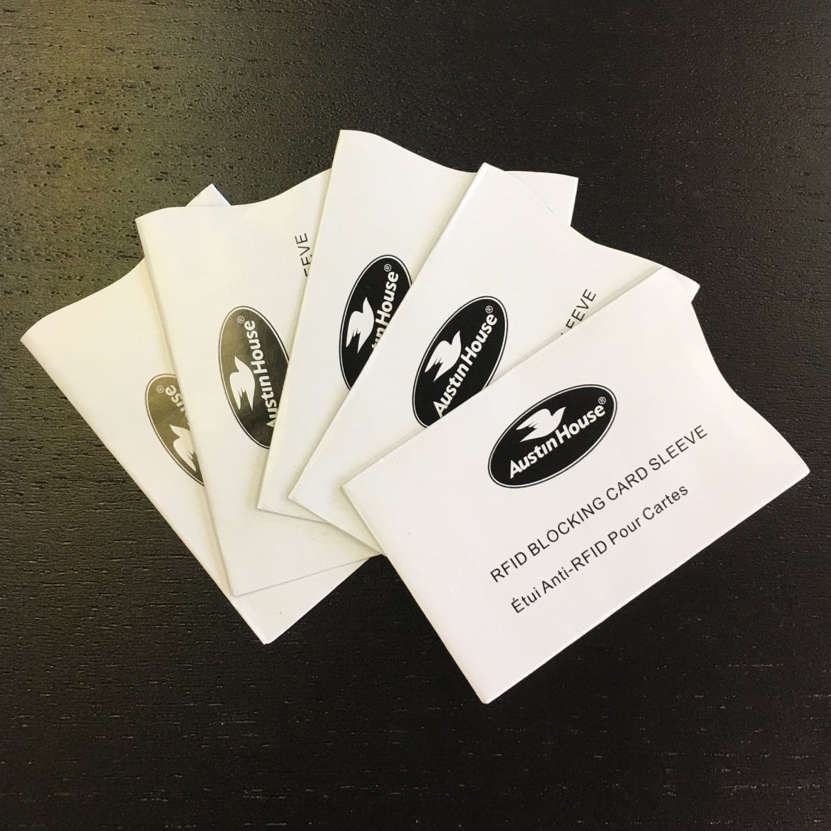 Canada Luggage Depot Free Gifts Austin House RFID Blocking Card Sleeves (Set of 5) Free Gift