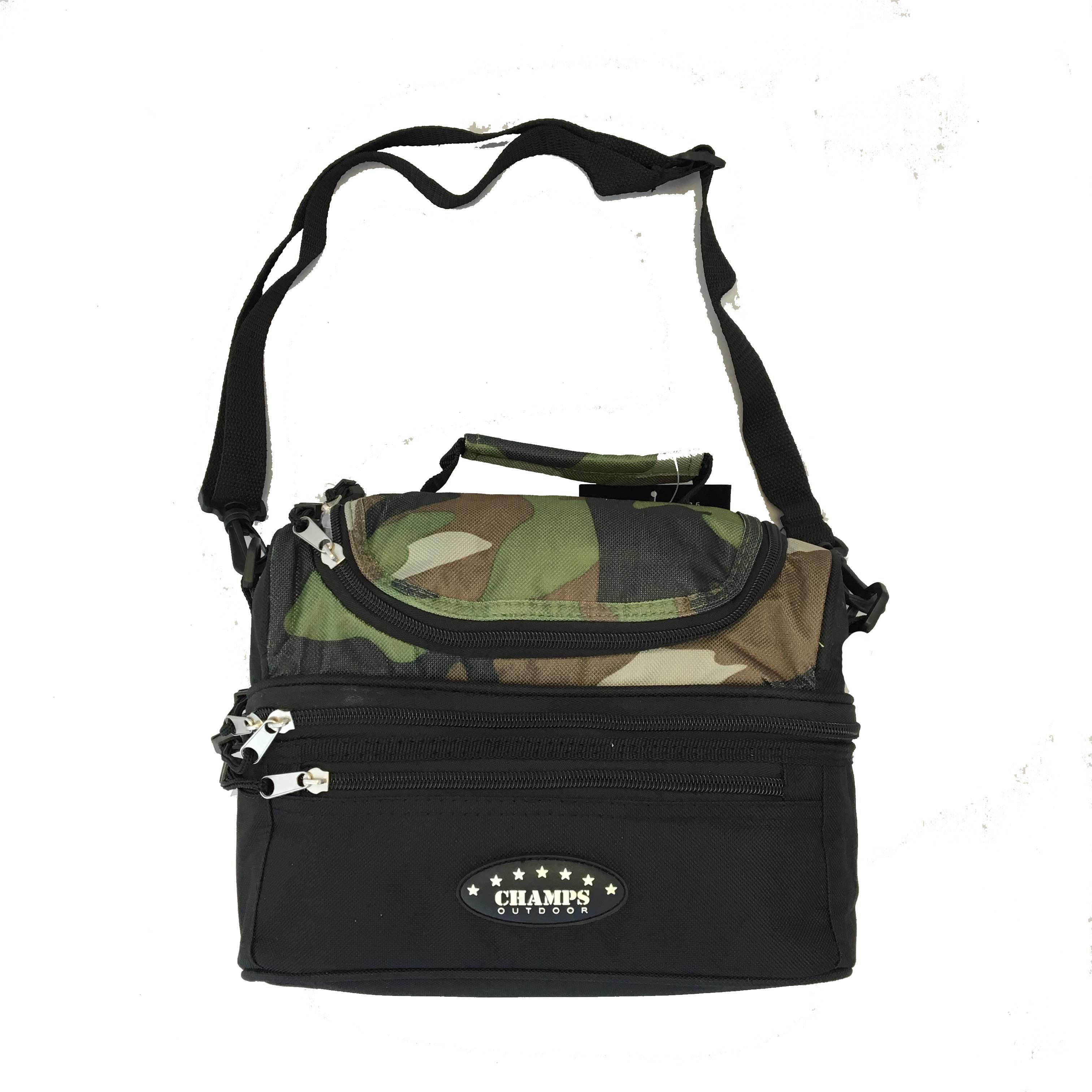 Canada Luggage Depot Free Gifts Black / Army Green Camo Double Compartment Cooler free-gift4