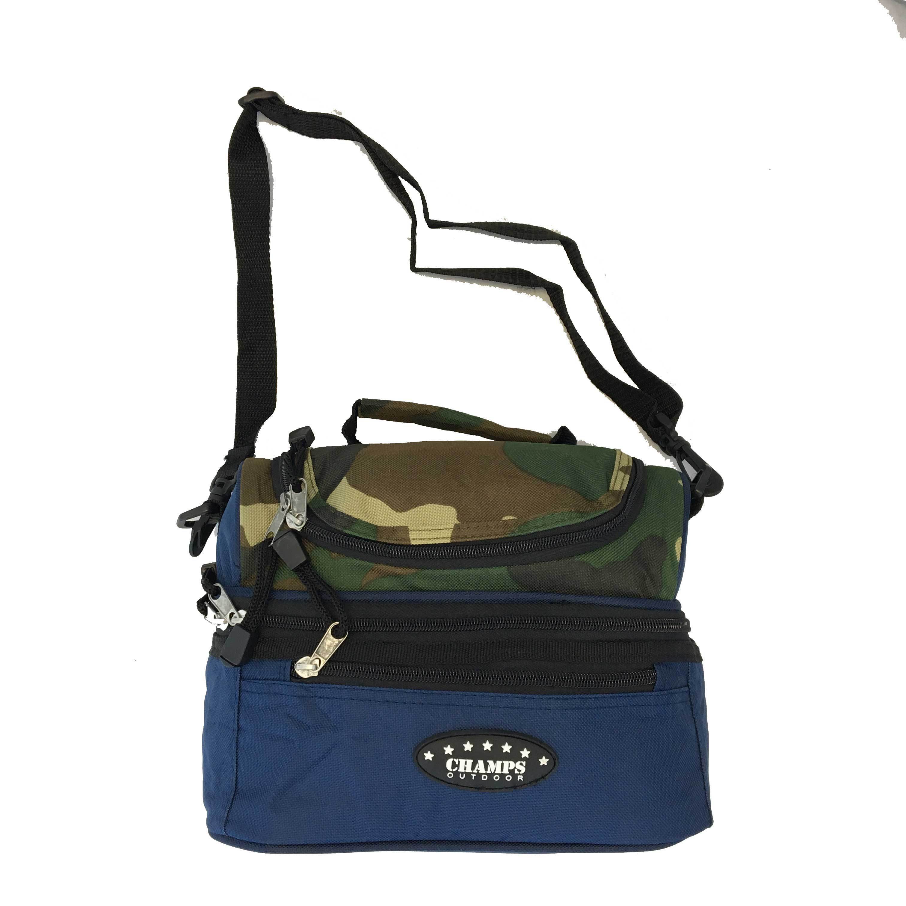 Canada Luggage Depot Free Gifts Blue / Army Green Camo Double Compartment Cooler free-gift4