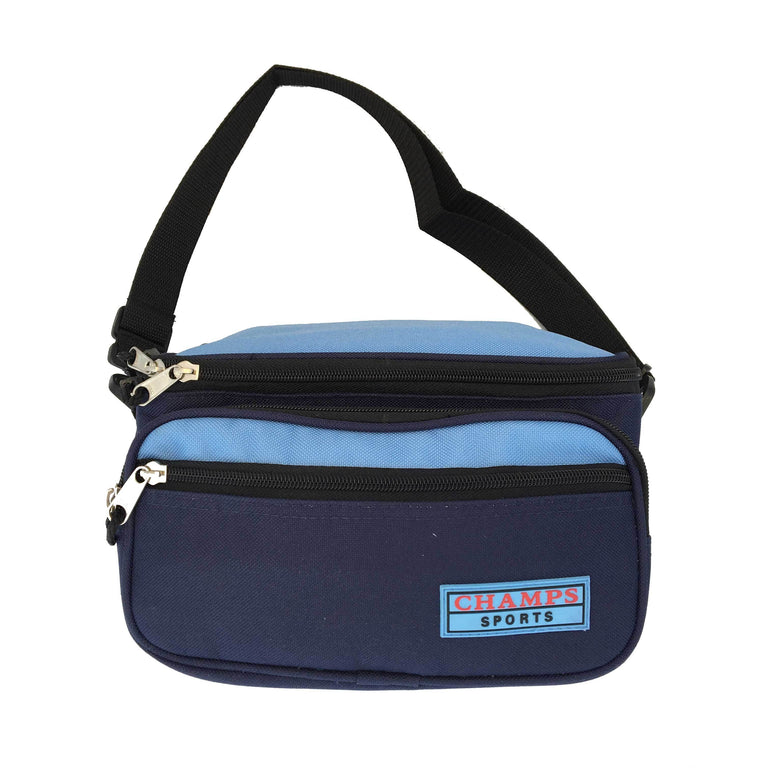 Canada Luggage Depot Free Gifts Navy / Baby Blue Lunch Bag free-gift4