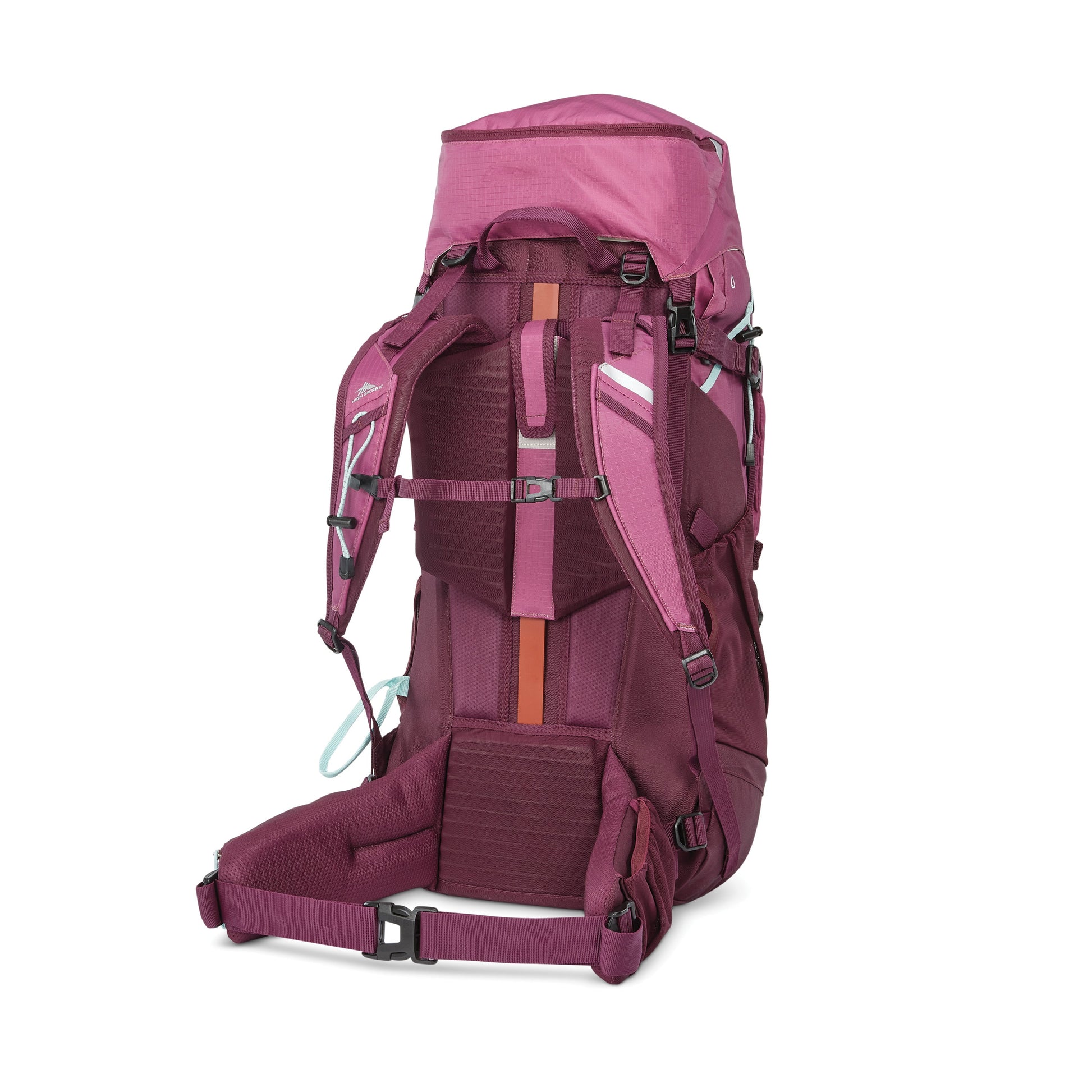 High Sierra Backpacks Berry/Maroon High Sierra Pathway 2.0 Womens Frame Pack 60L Backpack - Berry/Maroon