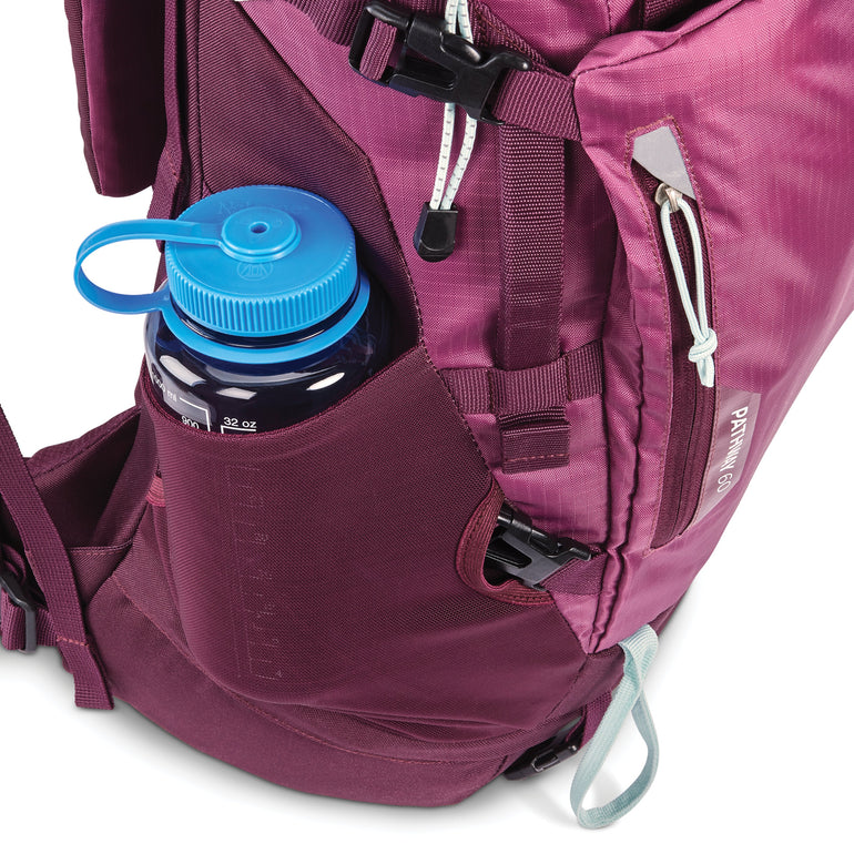 High Sierra Backpacks Berry/Maroon High Sierra Pathway 2.0 Womens Frame Pack 60L Backpack - Berry/Maroon