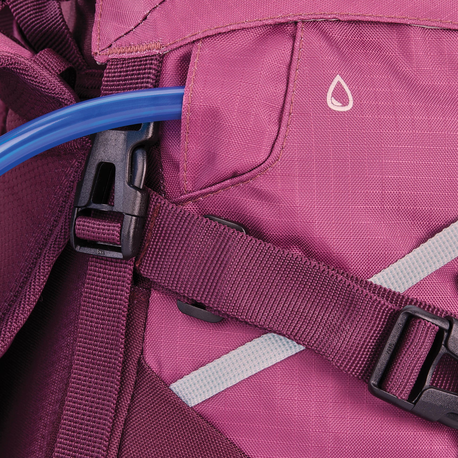 High Sierra Backpacks Berry/Maroon High Sierra Pathway 2.0 Womens Frame Pack 60L Backpack - Berry/Maroon
