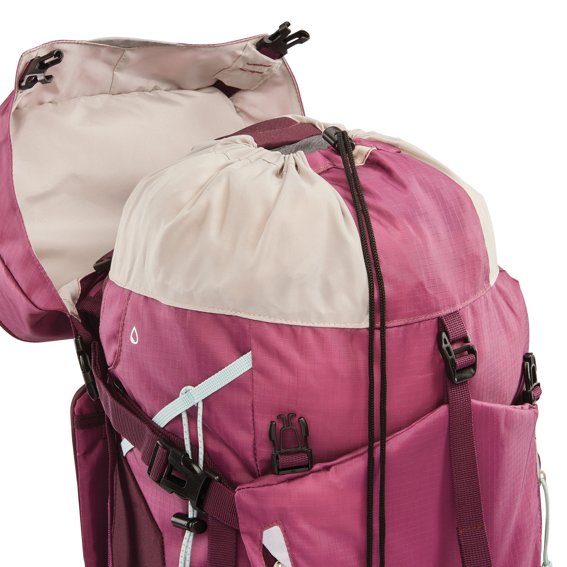 High Sierra Backpacks Berry/Maroon High Sierra Pathway 2.0 Womens Frame Pack 60L Backpack - Berry/Maroon