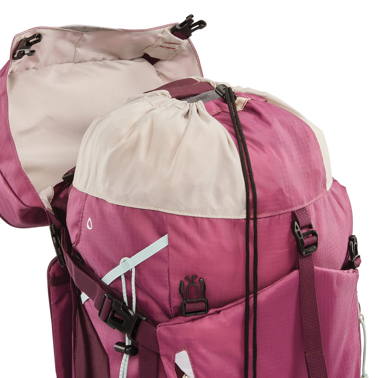 High Sierra Backpacks Berry/Maroon High Sierra Pathway 2.0 Womens Frame Pack 60L Backpack - Berry/Maroon
