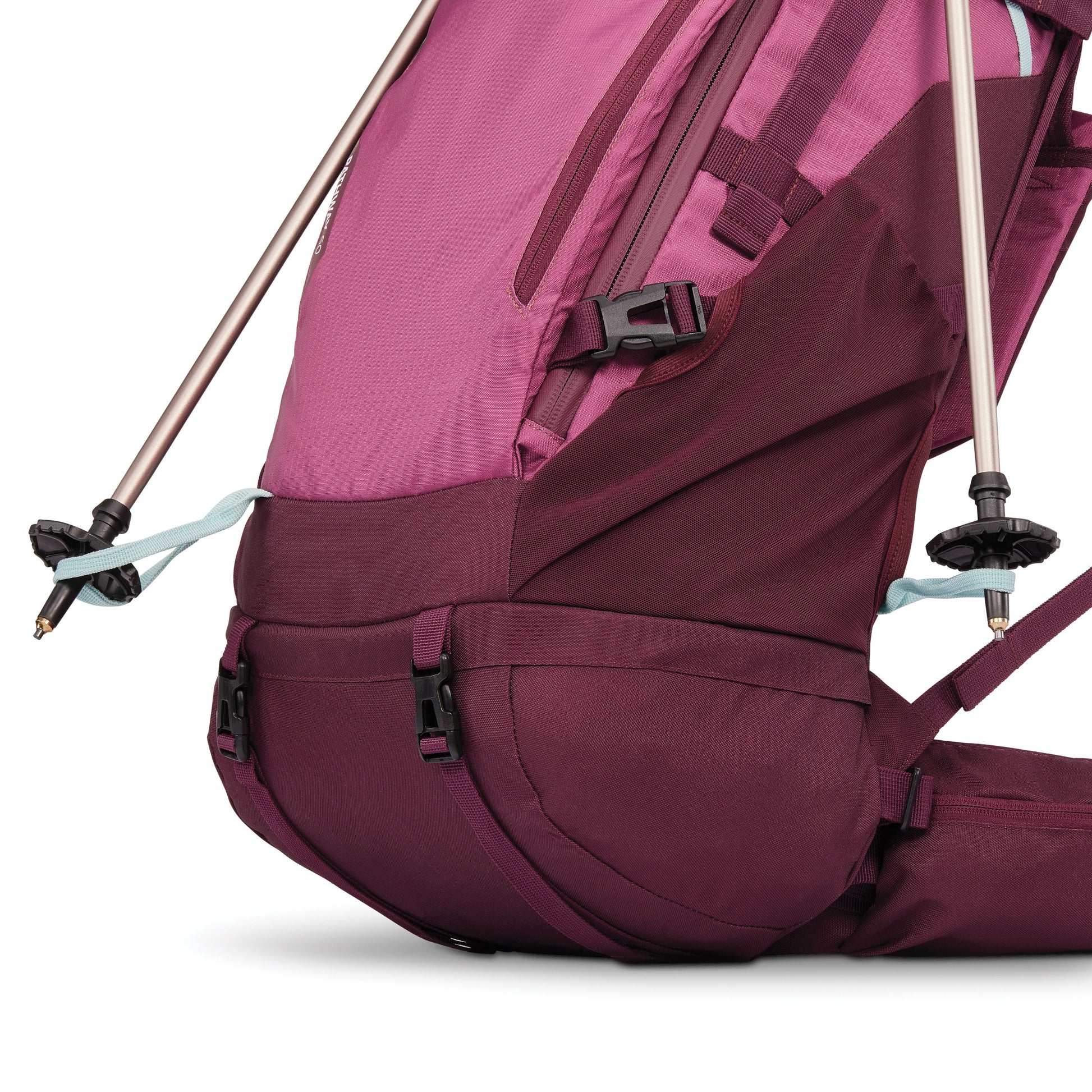 High Sierra Backpacks Berry/Maroon High Sierra Pathway 2.0 Womens Frame Pack 60L Backpack - Berry/Maroon