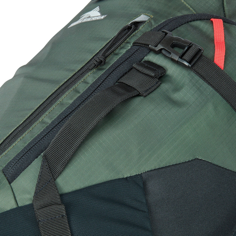 High Sierra Backpacks Forest Green/Black High Sierra Pathway 2.0 Frame Pack 45L Backpack - Forest Green/Black