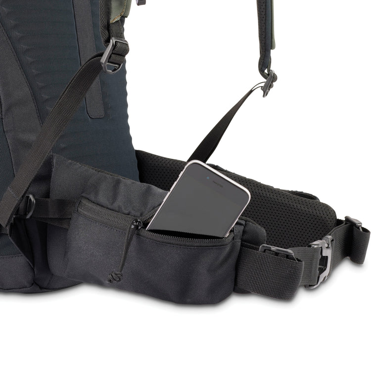 High Sierra Backpacks Forest Green/Black High Sierra Pathway 2.0 Frame Pack 45L Backpack - Forest Green/Black