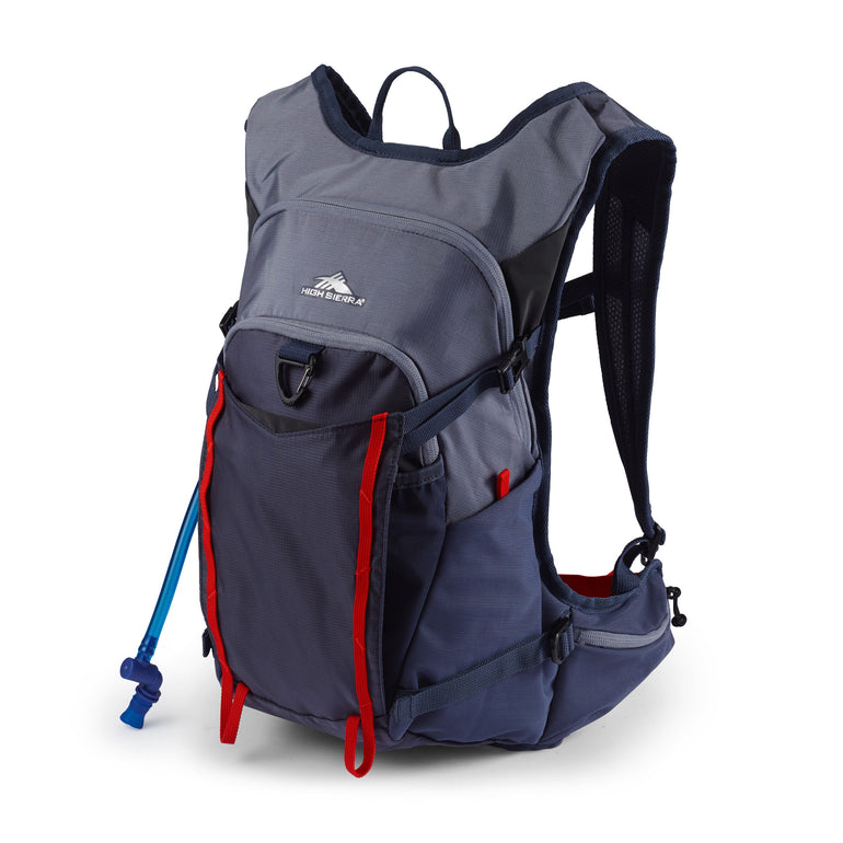High Sierra Backpacks Grey Blue High Sierra Hydrahike 2.0 16L Hydration Pack - Grey Blue