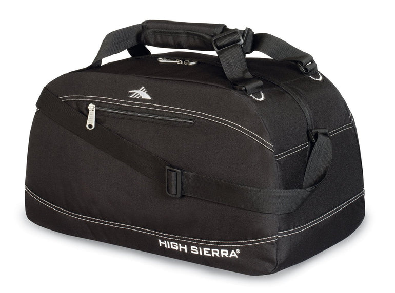 High Sierra Duffles Black/Black/Black High Sierra Pack-N-Go 20 Inch Duffle With Toiletry Pouch