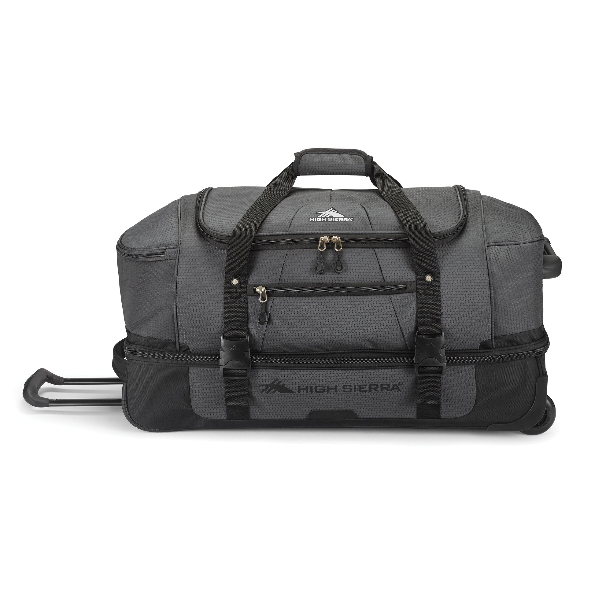 High Sierra Duffles Mercury Black High Sierra Fairlead Collection 28" Drop Bottom Duffle