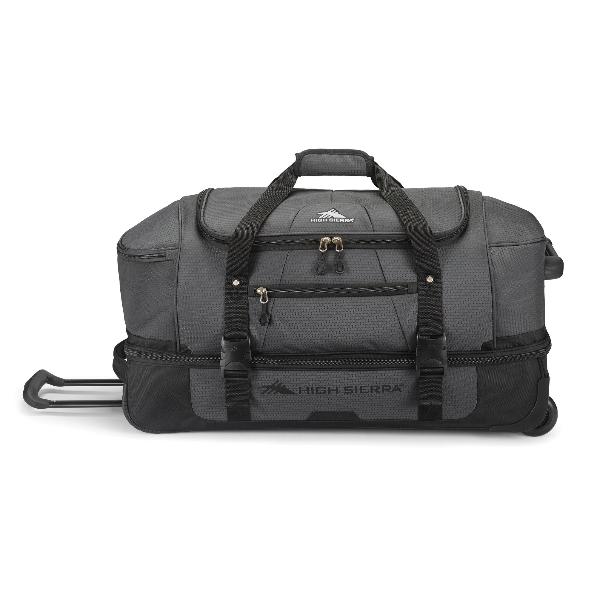High Sierra Duffles Mercury Black High Sierra Fairlead Collection 28" Drop Bottom Duffle