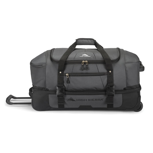 High Sierra Duffles Mercury Black High Sierra Fairlead Collection 28" Drop Bottom Duffle