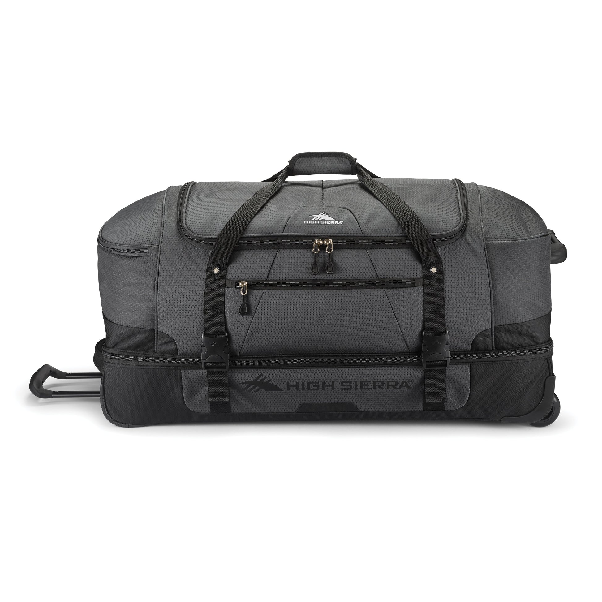 High Sierra Duffles Mercury Black High Sierra Fairlead Collection 34" Drop Bottom Duffle