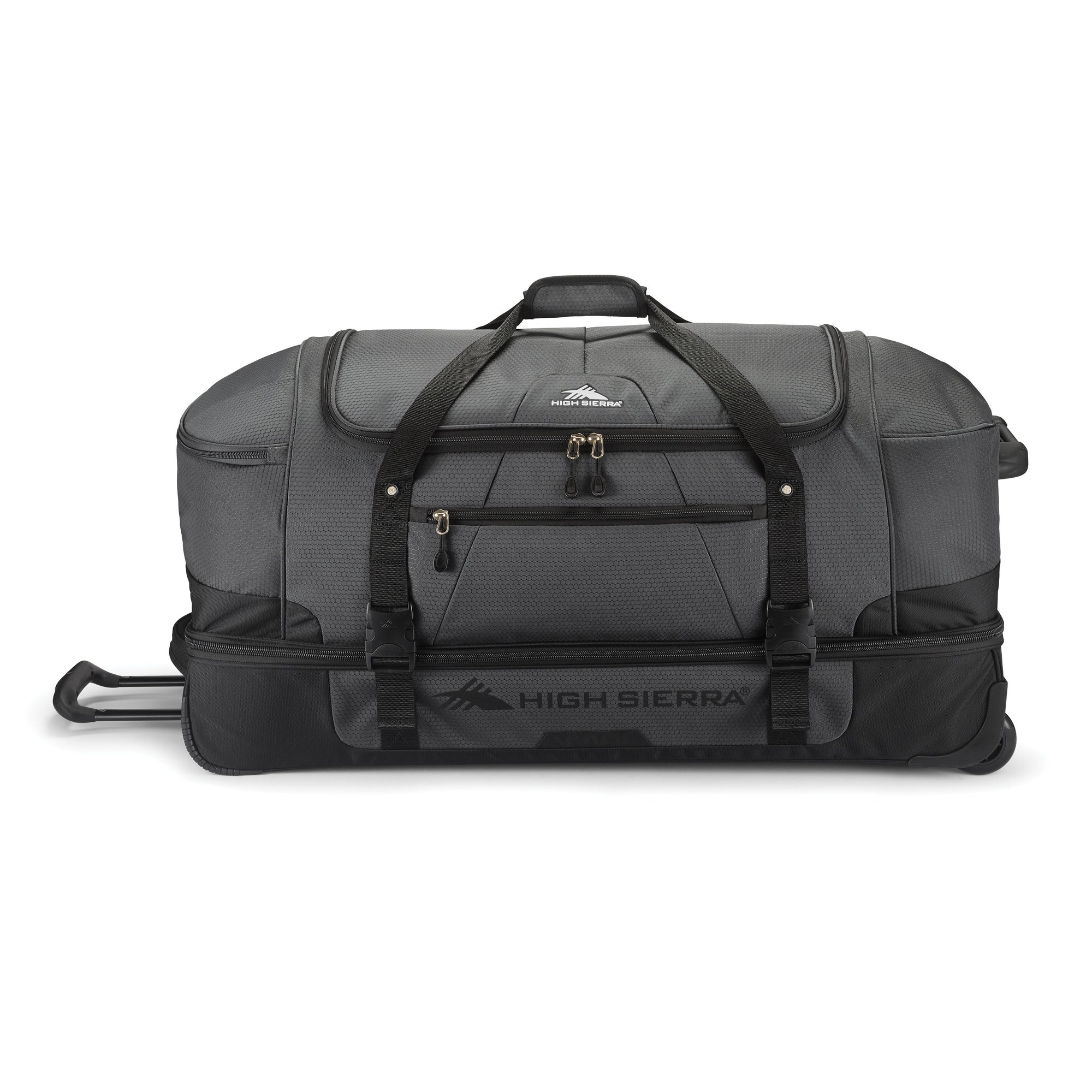 High Sierra Duffles Mercury Black High Sierra Fairlead Collection 34" Drop Bottom Duffle