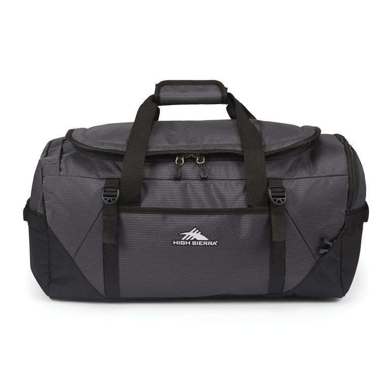 High Sierra Duffles Mercury Black High Sierra Fairlead Collection Convertible Duffle