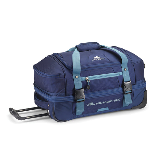 High Sierra Duffles True Navy/Graphite Blue High Sierra Fairlead Collection 22" Drop Bottom Duffle