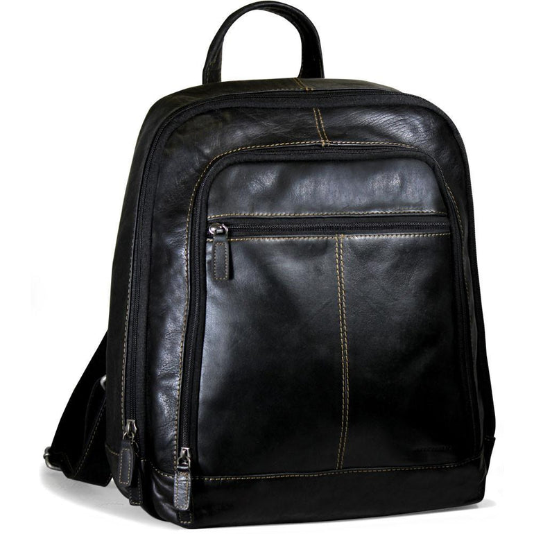 Jack Georges Backpacks Black Jack Georges Voyager Laptop Backpack