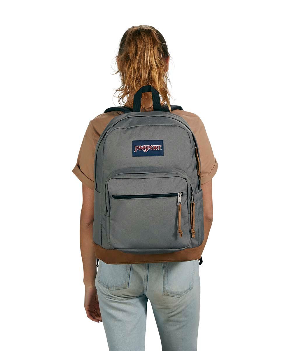 Jansport Backpacks Graphite Grey JanSport Right Pack Backpack - Graphite Grey