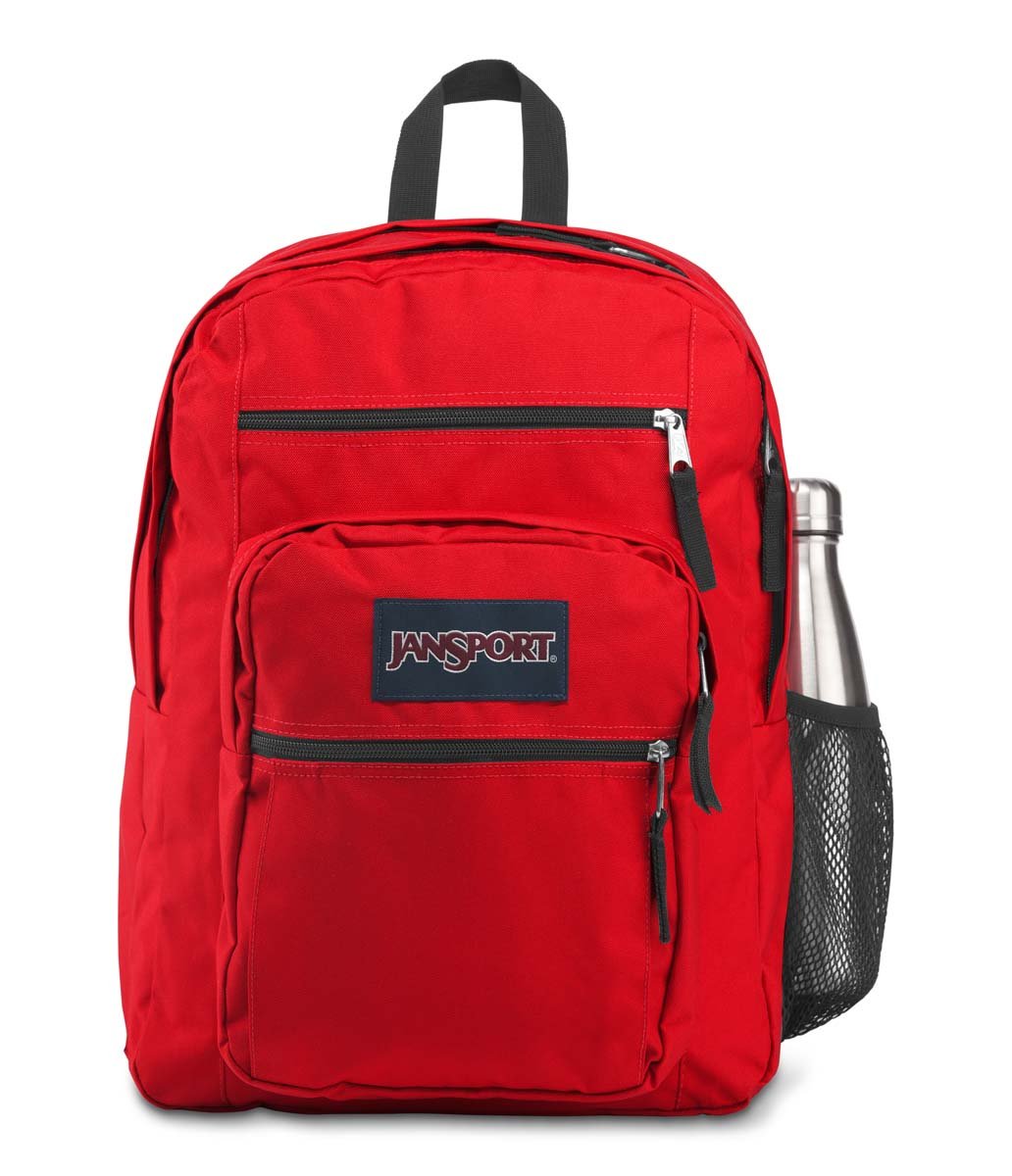 Jansport Backpacks Red Tape JanSport Big Student Backpack - Red Tape