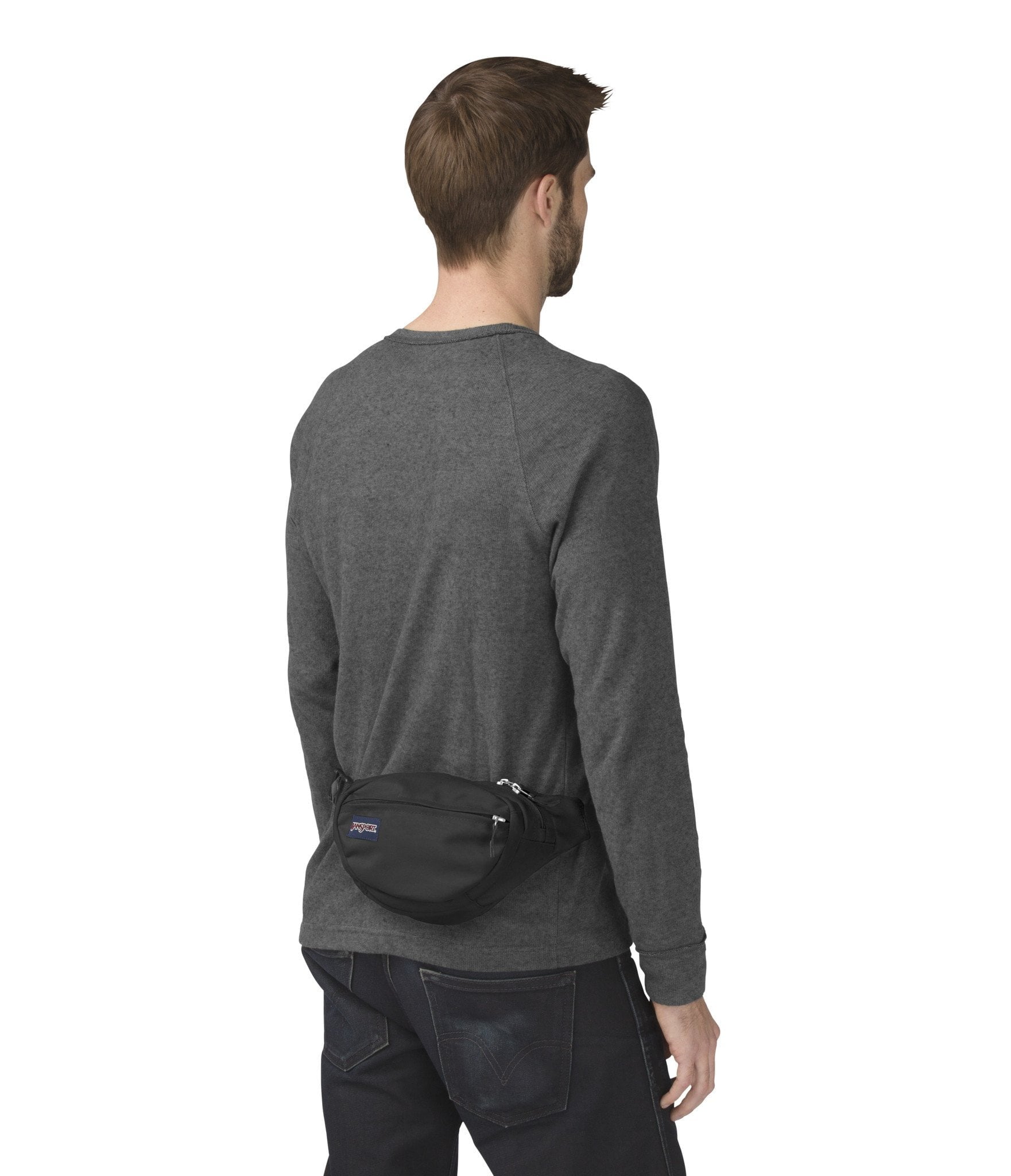 Jansport Waist Pouches Black JanSport Fifth Avenue Fanny Pack - Black