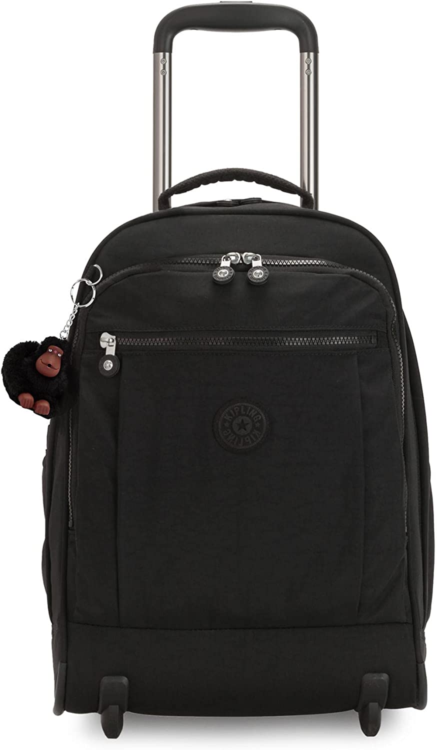 Kipling Backpack on Wheels True Black Kipling Gaze Large 15" Laptop Rolling Backpack - True Black