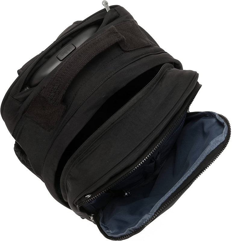 Kipling Backpack on Wheels True Black Kipling Gaze Large 15" Laptop Rolling Backpack - True Black