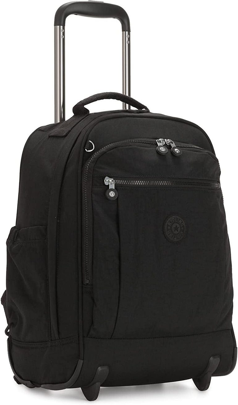 Kipling Backpack on Wheels True Black Kipling Gaze Large 15" Laptop Rolling Backpack - True Black