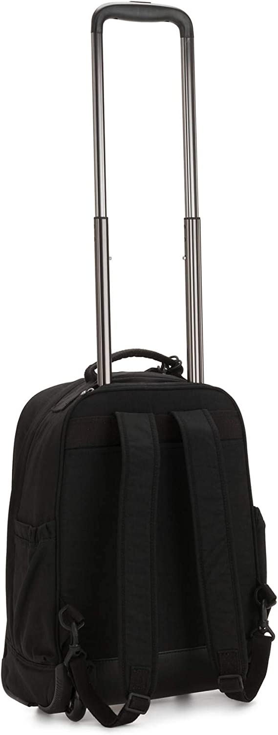 Kipling Backpack on Wheels True Black Kipling Gaze Large 15" Laptop Rolling Backpack - True Black