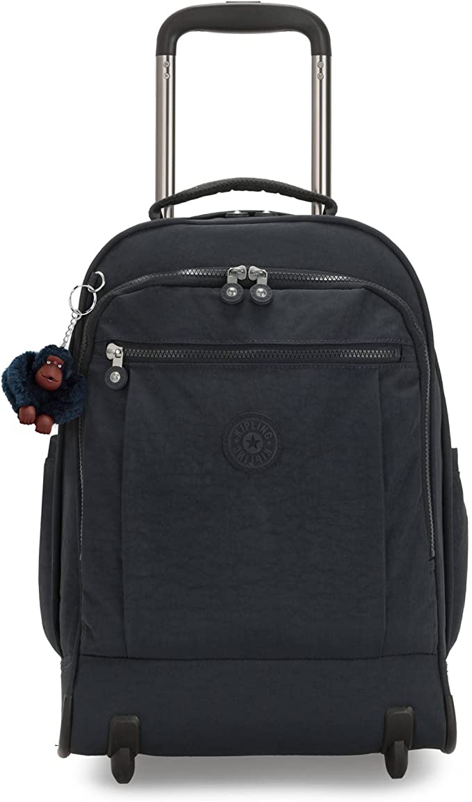 Kipling Backpack on Wheels True Blue Tonal Kipling Gaze Large 15" Laptop Rolling Backpack - True Blue Tonal
