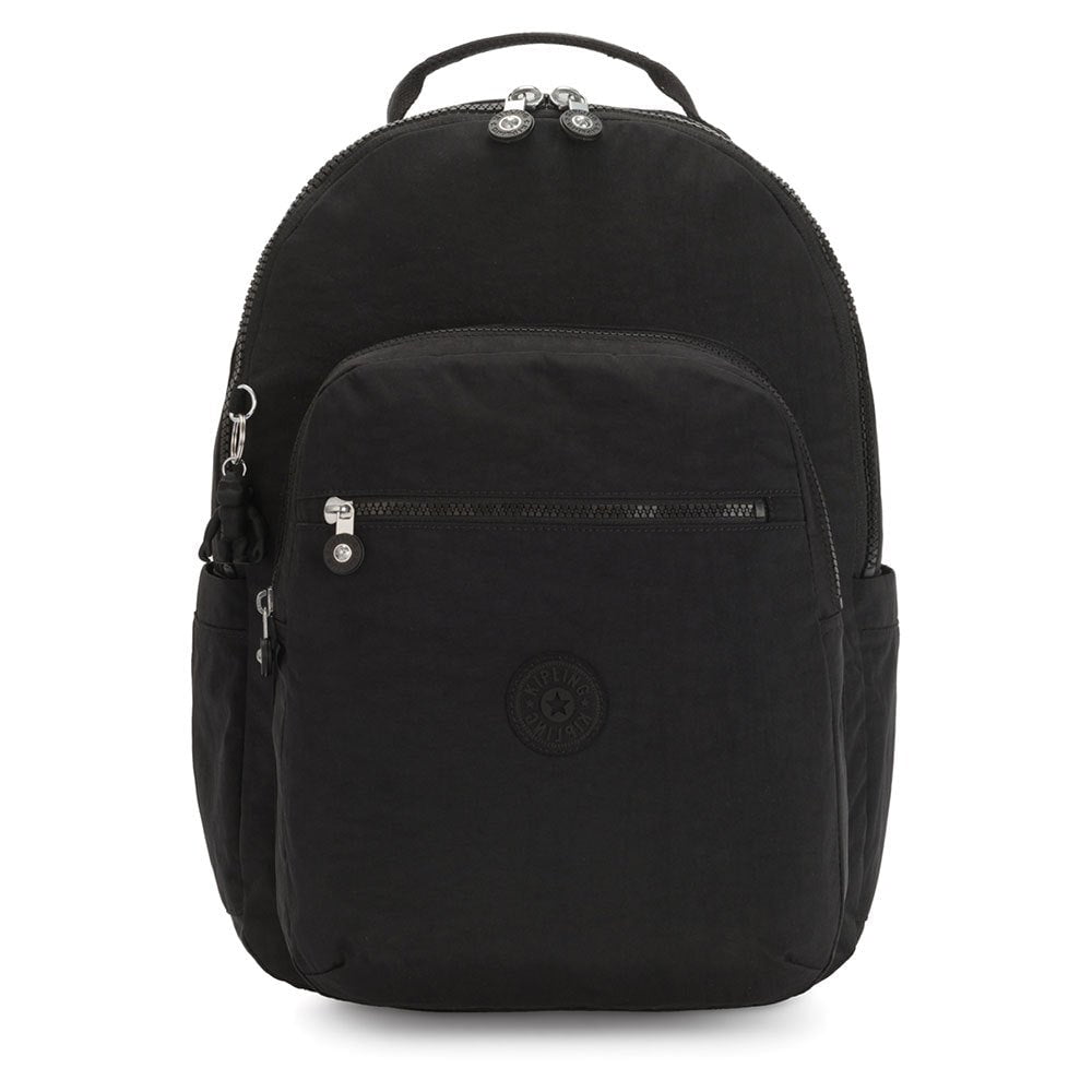 Kipling Backpacks True Black 2 Kipling Seoul Large 15" Laptop Backpack - True Black 2
