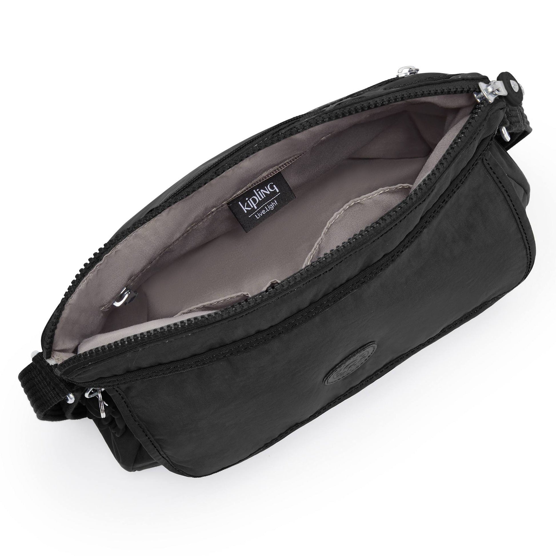 Kipling Cross-Body Bag Black Noir Kipling Aisling Crossbody Bag - Black Noir