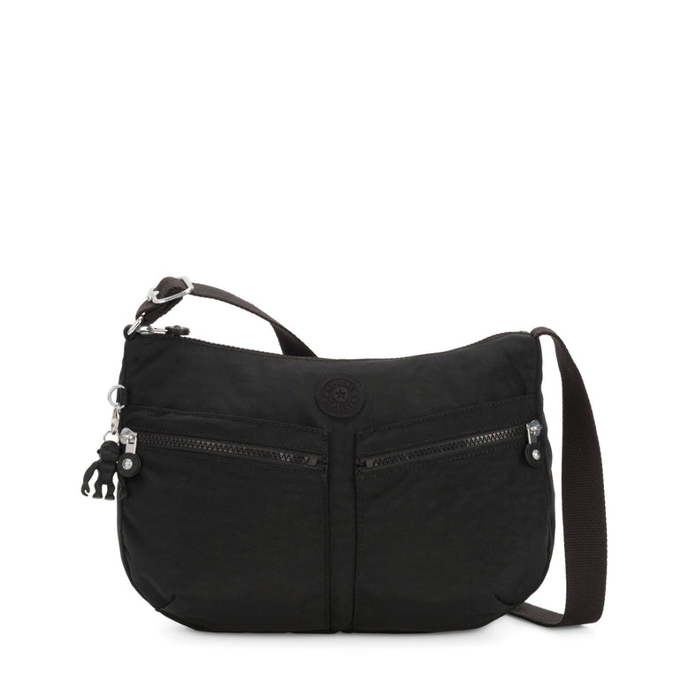 Kipling Cross-Body Bag Black Noir Kipling Izellah Crossbody Bag - Black Noir