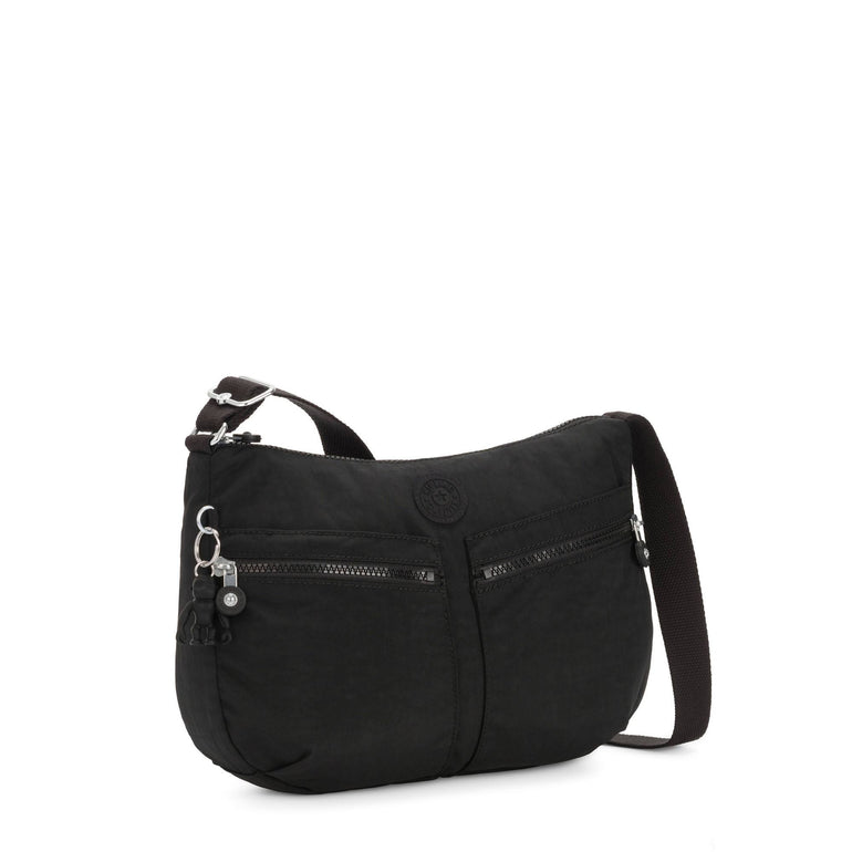 Kipling Cross-Body Bag Black Noir Kipling Izellah Crossbody Bag - Black Noir