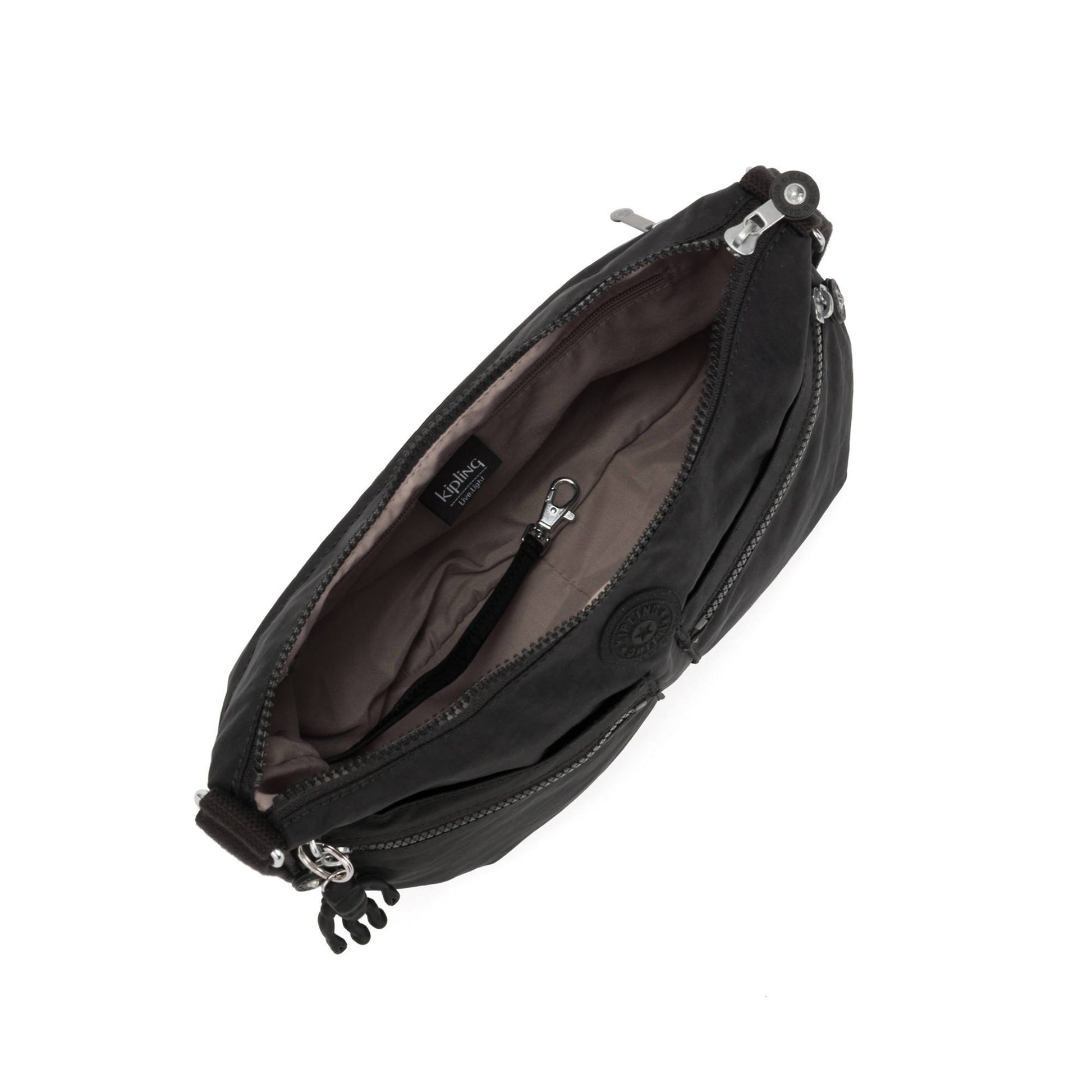 Kipling Cross-Body Bag Black Noir Kipling Izellah Crossbody Bag - Black Noir