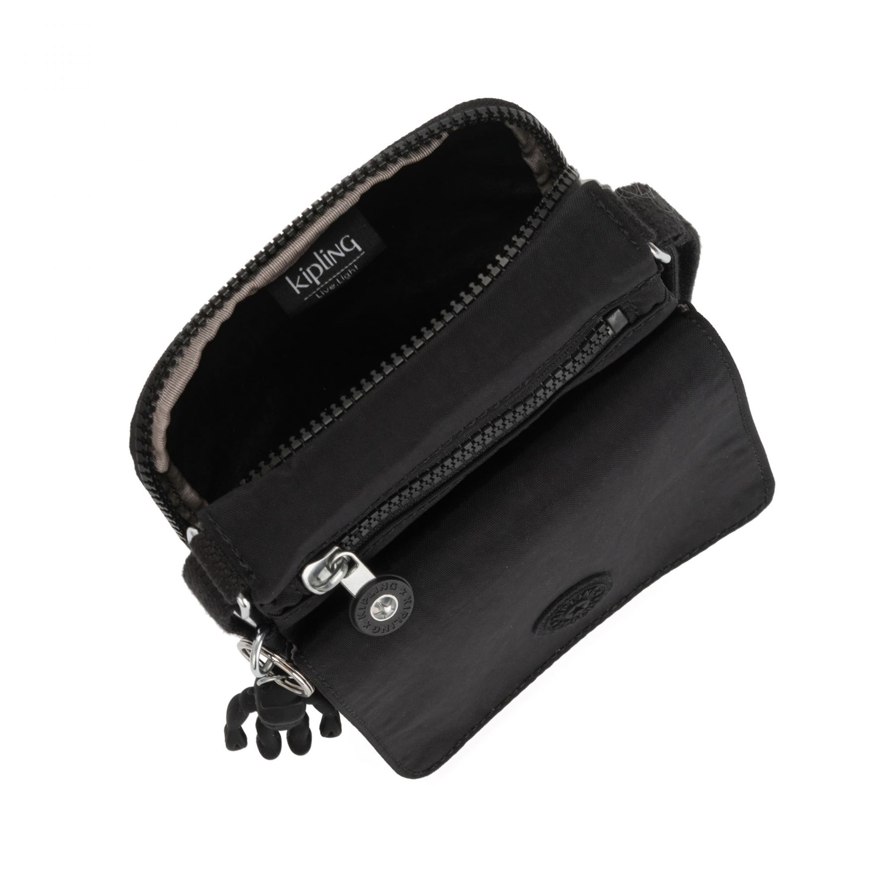Kipling Cross-Body Bag Black Noir Kipling New Eldorado Crossbody Bag - Black Noir
