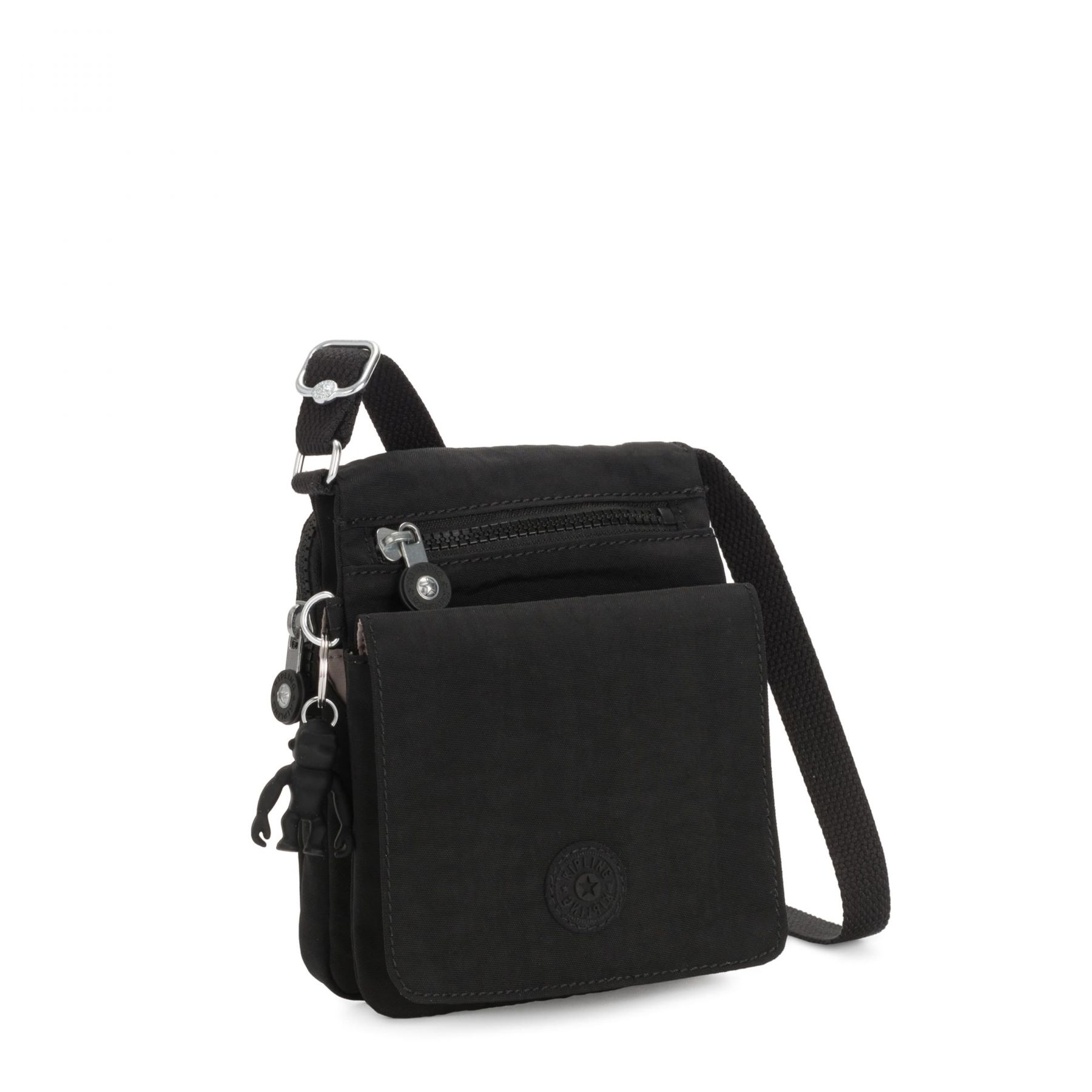 Kipling Cross-Body Bag Black Noir Kipling New Eldorado Crossbody Bag - Black Noir