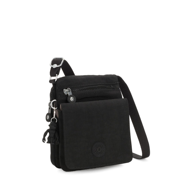 Kipling Cross-Body Bag Black Noir Kipling New Eldorado Crossbody Bag - Black Noir